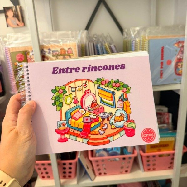 Libro para pintar Entre Rincones