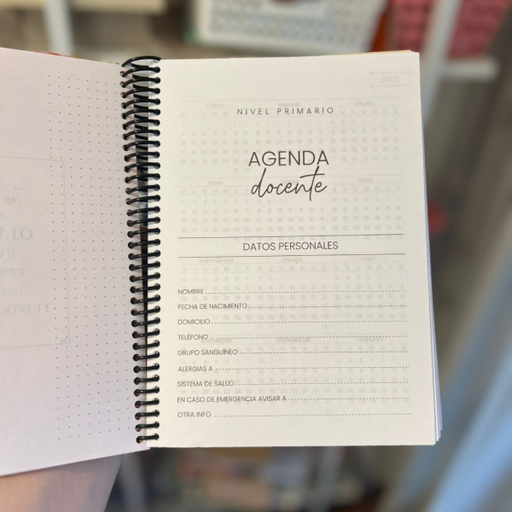 Agenda docente nivel primario (2027)