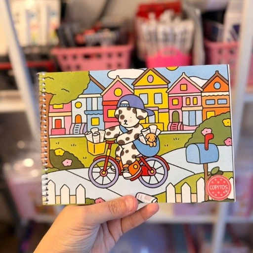 [LPR-0134_MN] Libro para pintar Bobbies goods jobs