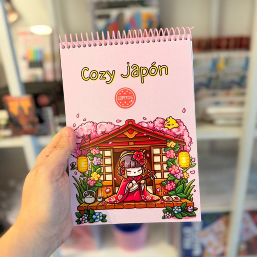 [LPR-0117_MN] Libro para pintar Cozy Japón