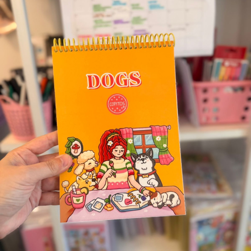[LPR-0140_MN] Libro para pintar Dogs