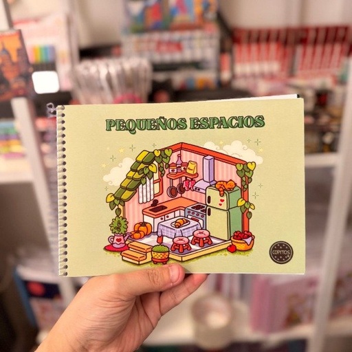 [LPR-0113_MN] Libro para pintar Pequeños espacios