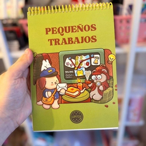 [LPR-0136_MN] Libro para pintar Pequeños trabajos